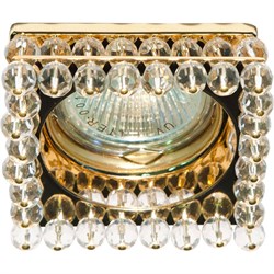 Светильник потолочный встраиваемый FERON CD2131, декоративный MR16 G5.3, золото, квадрат, 75*75*54 м 18767 - фото 78116