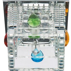 Светильник потолочный встраиваемый (ИВО) FERON CD2815, декоративный JC G4.0, хром, куб, 50*50*40 мм, 28143 - фото 78253