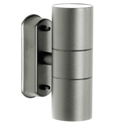 Светильник садово-парковый, серии «Бостон» (ДБУ) FERON DH0704 2*35W, 2*GU10, 230V, IP44, цвет серый, 11882 - фото 78279