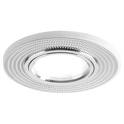 Светильник потолочный встраиваемый (ИВО) FERON CD956, под лампу с LED подсветкой 15LED*2835 SMD 4000 32567 - фото 78296