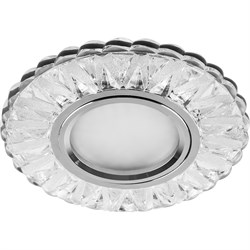 Светильник потолочный встраиваемый (ИВО) FERON CD930, под лампу с LED подсветкой 15LED*2835 SMD 4000 29463 - фото 78325