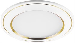 Светильник встраиваемый светодиодный, декоративный (ДВО) FERON AL650, 7W 4000К (белый), 230V, 560Lm, 28930 - фото 78399