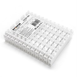 Клемма винтовая колодка STEKKER LD226-10A, 12-проводная 6- 10мм, 450В, 10А, без пасты, материал изде 32386 - фото 78469