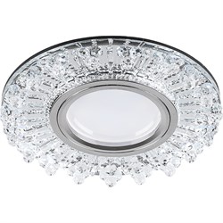 Светильник потолочный встраиваемый (ИВО) FERON CD944, под лампу с LED подсветкой 15LED*2835 SMD 4000 32992 - фото 78478