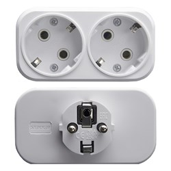 Сетевой разветвитель STEKKER ADP16-22-20 (ADP16-22-20)  с заземлением, количество присоединяемых уст 39023 - фото 78488