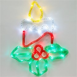 Батарейка "Световая фигура ""Свечи"" FERON LT054, на  х 3*АА, батарейки отсутствуют в комплекте, 15LED (б" 26914 - фото 78545