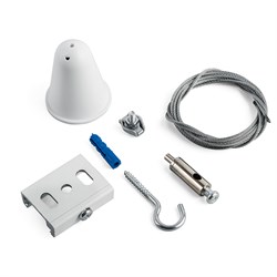 PRO-0448 1,5, белый, комплект подвеса с тросом на 1,5 м. 41098 - фото 78801