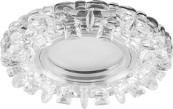 Светильник потолочный встраиваемый (ИВО) FERON CD927, под лампу с LED подсветкой 15LED*2835 SMD 4000 28902 - фото 78956