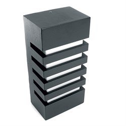 Светильник садово-парковый, серии «Киото» (НБУ) FERON DH0602 18W, E27, 230V, IP54, цвет черный, на с 11876 - фото 78980