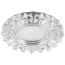 Светильник потолочный встраиваемый (ИВО) FERON CD909, под лампу с LED подсветкой 15LED*2835 SMD 4000 28892 - фото 79019