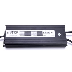 Трансформатор LB500 DC24V 200W IP67 244*80*32мм 25934 - фото 79023
