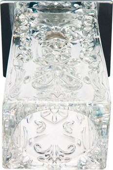 Светильник потолочный встраиваемый (ИВО) FERON CD2999, декоративный JCD9 G9, хром, куб, 70*70*100 мм 28115 - фото 79221