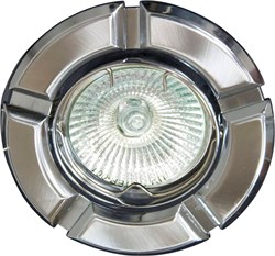 Светильник потолочный встраиваемый FERON 098T, классика MR16 G5.3, титан, круг, 85*85*27 мм, монтажн 17641 - фото 79264