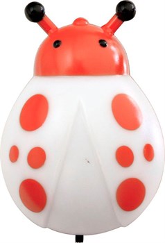 Светильник-ночник "божья коровка" 4LED 1W 230V оранжевый , FN1155 23250 - фото 79276
