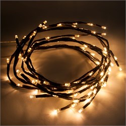 Гирлянда фигурная от батареек FERON CL125, 96LED, 2700К (теплый белый), статичная (постоянного свече 26934 - фото 79319