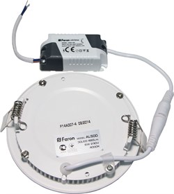 Светильник встраиваемый светодиодный, ультратонкий (ДВО) FERON AL500, 6W 4000К (белый), 175-265V, 48 28500 - фото 79457