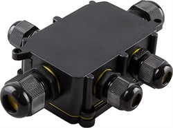 Водонепроницаемая cоединительная коробка, с клеммой в комплекте, 450V, 140х100х36, LD525, артикул 32 32248 - фото 79557