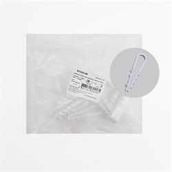 Дюбель-хомут  для круглого кабеля (5-10мм), нейлон, белый, (DIY упаковка 10шт.), DCL00-5-10 39337 - фото 79579