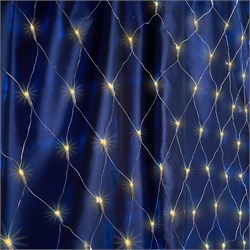 Гирлянда 230V 160 LED 1,5х1,5м, 2700К, IP 20, шнур 1,5м , CL70 32355 - фото 79621