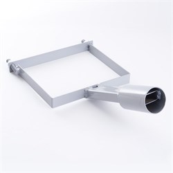 Кронштейн  на столб 430*260*130мм, d48mm, серый, ДС-3 41431 - фото 79645