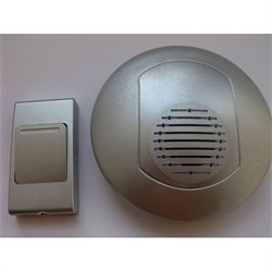 Е-116 бел. Звонок беспроводной 1 мелодии 100м с кнопкой   TECHNOLIGHT E-116 - фото 7965