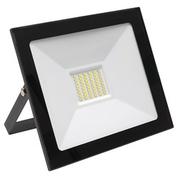 Прожектор светодиодный, 2835 SMD, 50W 4000K  AC220V/50Hz IP65, черный в компактном корпусе, SFL90-50 55077 - фото 79671