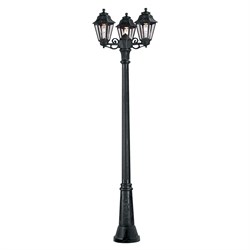 Светильник стационарный для наружного освещения, 6W 230V E27 черный, E22.156.S30.AXF1L серии ANNA 11631 - фото 79748