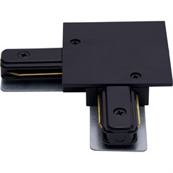 Коннектор угловой для встраиваемого шинопровода, черный, LD1005 10360 - фото 79898