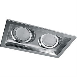 Светильник потолочный встраиваемый, MR16 G5.3 хром, DLT202 41045 - фото 79905