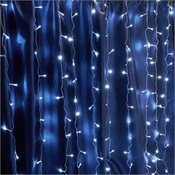 Гирлянда 230V 160 LED 1,5*1,5м, 5000K, IP44 , сетевой шнур 3м в комплекте, CL18 32324 - фото 79941