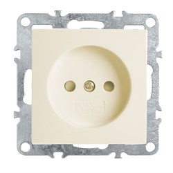 Розетка 1-местная б/з (механизм), серия Эрна, PST10-9109-02, слоновая кость 39327 - фото 80001