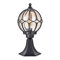 Светильник садово-парковый, серии «Версаль» (НТУ) FERON PL3704  1*60W, E27, 230V, IP44, цвет черный, 06341 - фото 80124