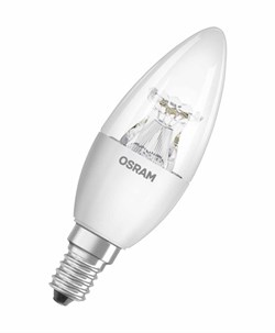 Лампа PARATHOM  CLAS B 40 6W 827 clear 220V E14  DIM 470lm d38x105 OSRAM LED- 4052899911413 - фото 8017