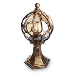 Светильник садово-парковый, серии «Версаль» (НТУ) FERON PL3704 1*60W, E27, 230V, IP44, цвет черное з 11364 - фото 80205