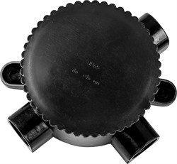 Распределительная коробка FERON КЭМ 2-660-4 , количество вводов: 4, карболит, цвет черный, размер 16 29852 - фото 80384