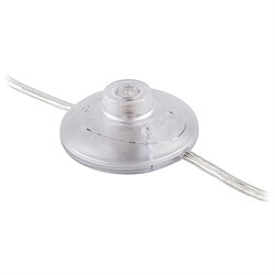 Сетевой шнур (с ножным выключателем)  прозрачный, DM106, артикул 29845 29845 - фото 80606