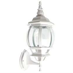 Светильник садово-парковый, серии «Классика» (НБУ) FERON 8101 1*100W, E27, 230V, IP44, цвет белый, 8 11095 - фото 80666