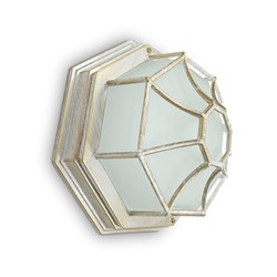 Светильник садово-парковый 60W 230V 270*270*120 белое золото PL661 11652 - фото 80692