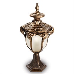 Светильник садово-парковый, серии «Флоренция» (НТУ) FERON PL4043 1*60W, E27, 230V, IP44, цвет черное 11423 - фото 80837