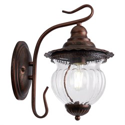 Светильник садово-парковый, серии «Флер» (НБУ) FERON PL591 60W, E27, 230V, IP44, цвет коричневый, на 41171 - фото 80874