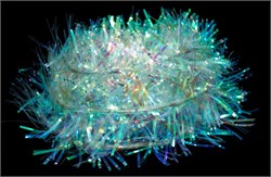 Гирлянда 230V  100 LED белый, 5W, 20mA, IP 20,шнур 4.3м 0.15мм,  CL40 26759 - фото 81019