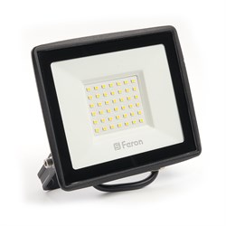 Прожектор светодиодный 2835 SMD 50W 4000K IP65 AC230V/50Hz, черный, LL-921 29497 - фото 81175