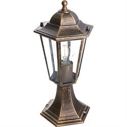 Светильник садово-парковый, серии «Классика» (НТУ) FERON 6104 1*60W, E27, 230V, IP44, цвет черное зо 11131 - фото 81252