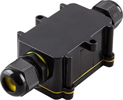 Распределительная коробка FERON LD522, количество вводов: 2, термопластик, цвет черный, размер 125*4 32245 - фото 81362