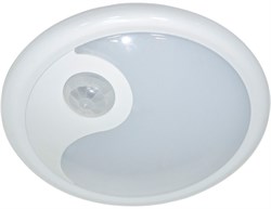 Светильник с датчиком движения и освещенности 6LED 0,3W  (4хАА в комплект не входят) 3м 120?, IP40, 23290 - фото 81398