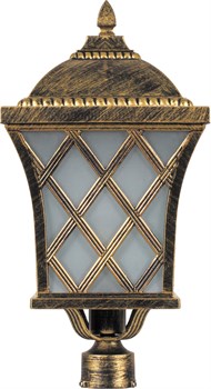 Светильник садово-парковый, серии «Тартан» (НТУ) FERON PL4065 1*100W, E27, 230V, IP44, цвет черное з 11443 - фото 81447