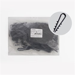 Дюбель-хомут для круглого кабеля ( 5-10мм), черный (100шт.), DCL00-05-10 39334 - фото 81488