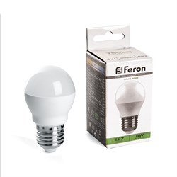 Лампа светодиодная,  (8W) 230V E27 4000K, LB-3550 41386 - фото 81494