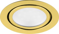 Драйвер Светильник встраиваемый светодиодный 3W, 150 Lm, 4000К, золото, LN7 с  ом в комплекте 28864 - фото 81497