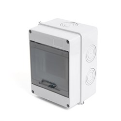 Бокс настенный 5 модулей, пластик, IP65, EBX50-1/05-65 39189 - фото 81617